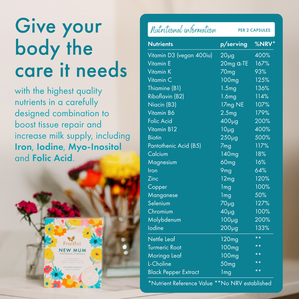 Fruitful® New Mum Postnatal Formula