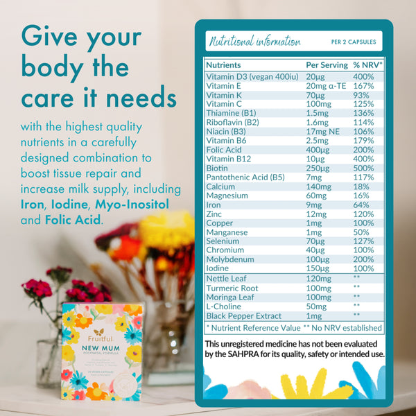 Fruitful® New Mum Postnatal Formula